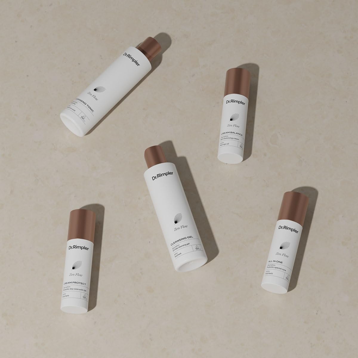 Dr. Rimpler Zen Flow CREAM BALANCE 50ml - regenerierende, gehaltvolle Pflegecreme mit wertvollen Ölen und beruhigenden Wirkstoffen - als Nachtcreme oder 24h Creme verwendbar
