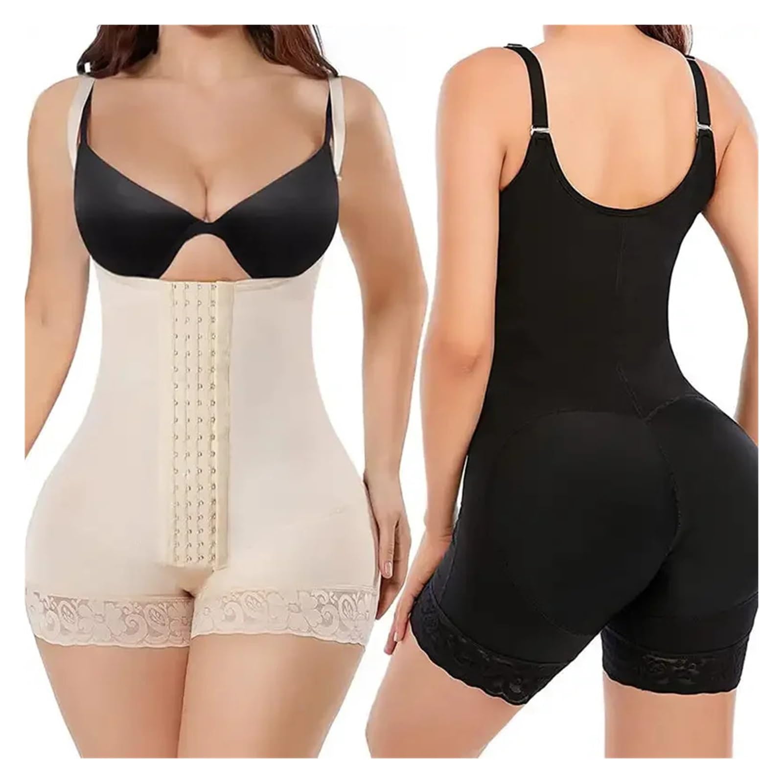 Pancera Contenitiva Donna Cintura Modellante for Il Corpo ad Alta Compressione da Donna. Controllo della Pancia Panciera Post Parto Donna(Black,XXL)