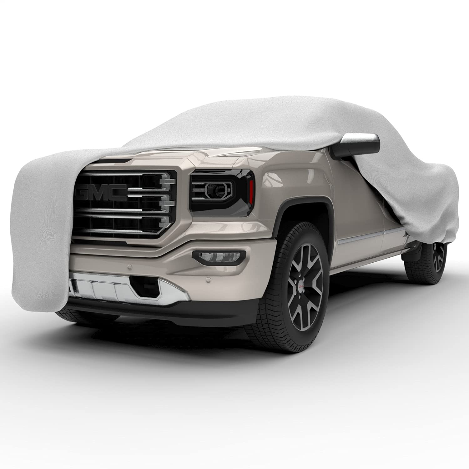 Photo 1 of Budge Duro 3 Layer Truck Cover, Water Resistant, Scratchproof, Dustproof Cover, Fits Trucks up to 19'4", Gray Size T-3X: Fits up to 19'4"