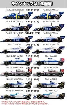 Amazon.co.jp: 京商 ティレル F1 1BOX 1/64 Tyrrell P34 P34/2