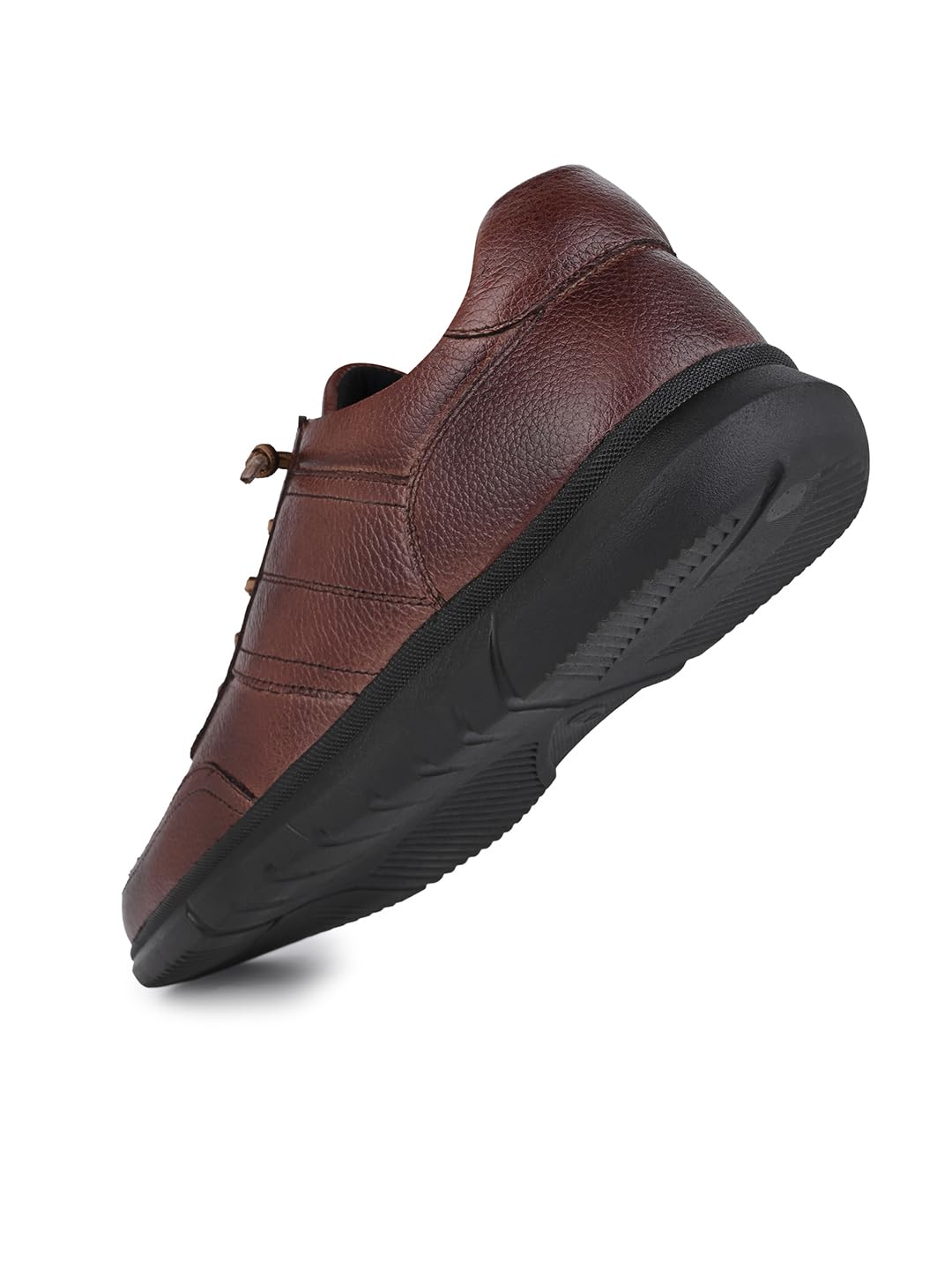 alberto torresi Blue Magic Pebbled Leather Formal Slip-in Sneaker with Elastic Laces and Upto 40% Energy Return EVA Sole-picture-46