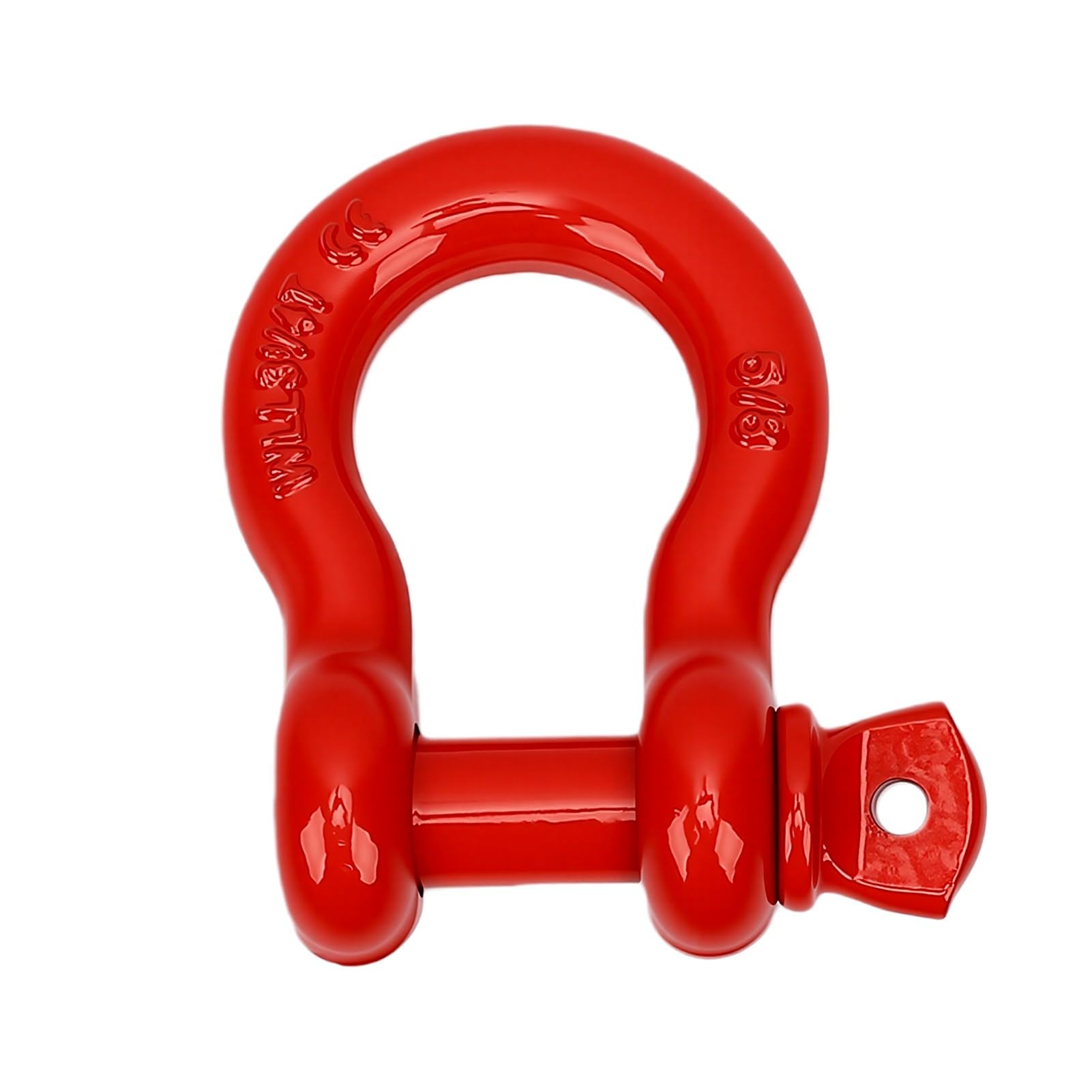 Haofy Poulie de Treuil 6T, Manilles D Ring 5,8in avec Sangle, for