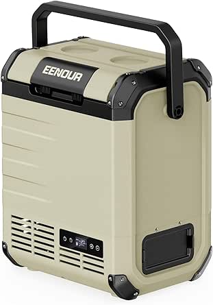 サクラチェッカー】EENOUR 車載冷蔵庫 D10 10L -20℃～10℃ バッテリー  