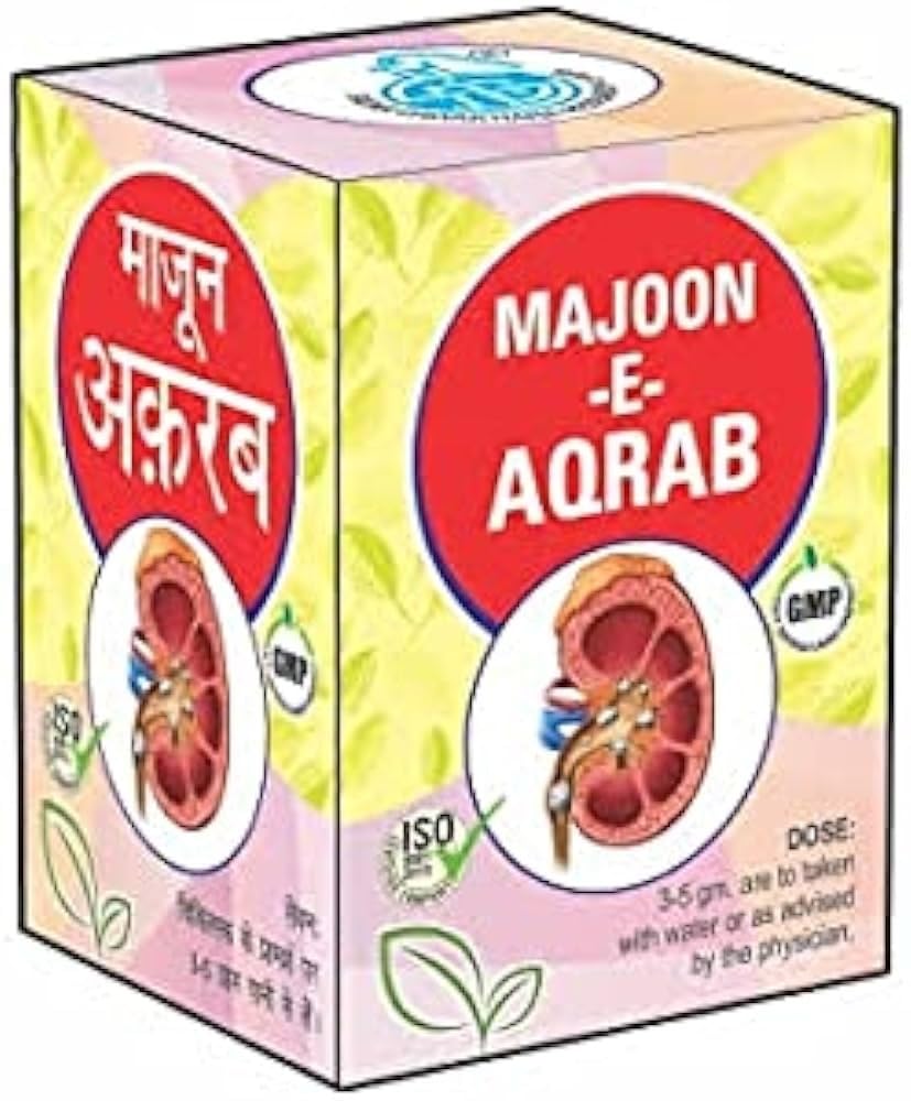 SADAR DAWAKHANA MAJUN AQRAB (60G PACK OF 3)