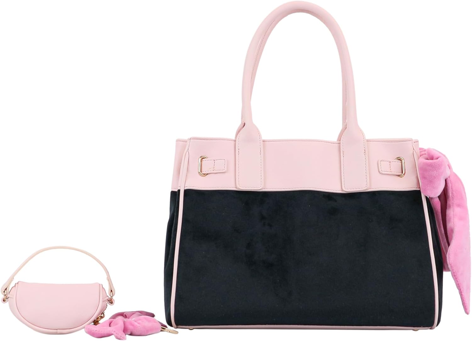 Juicy Couture Womens Heritage Tote Set, Stylish & Spacious Purse