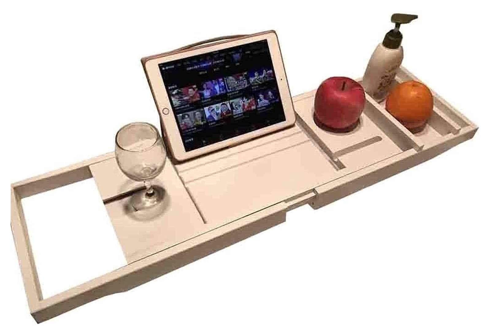 JKJZSALJ Bathtub Rack Bathtub Stand Bathtub Telescopic Rack Board Multifunction Bathtub Table Bathtub Foldable Bathtub Cover Bath Cover