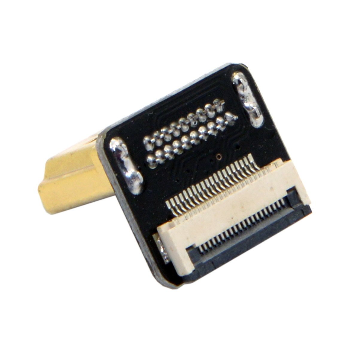 ChenYang CY Câble Plat HDMI Type A Mâle Coudé Vers Le Haut 90