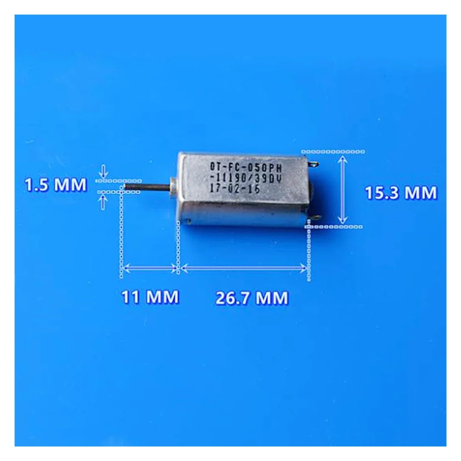 DC 6V-9V 11000RPM 050 elektroniczny rozrusznik precyzyjny 050-11190 szczotka z metalu szlachetnego elektroniczny rozrusznik zabawka samochód łódź model HDKYSWBUEJ