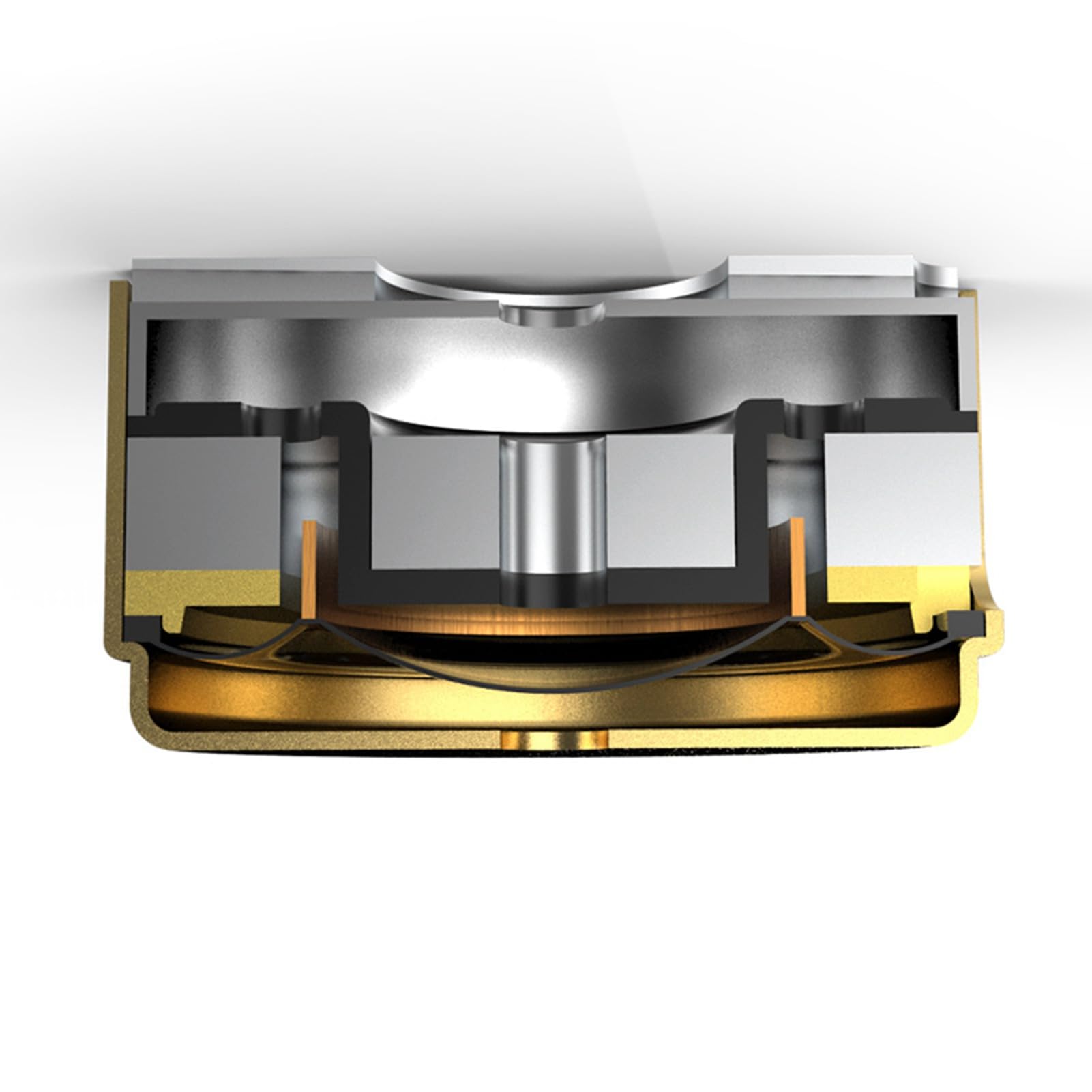 Yosoo Health Gear Cuffie Intracanalari Cablate, Driver Ibrido 1BA Più 1DD