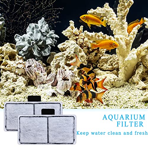 Hedday Filter Cartridge For Top Fin Ef-S Element,16 Packs Aquarium Filter For Bf5 Bettaflo,Ef-S Filter Cartridges Compatible With Top Fin Fish Tank #TOP5