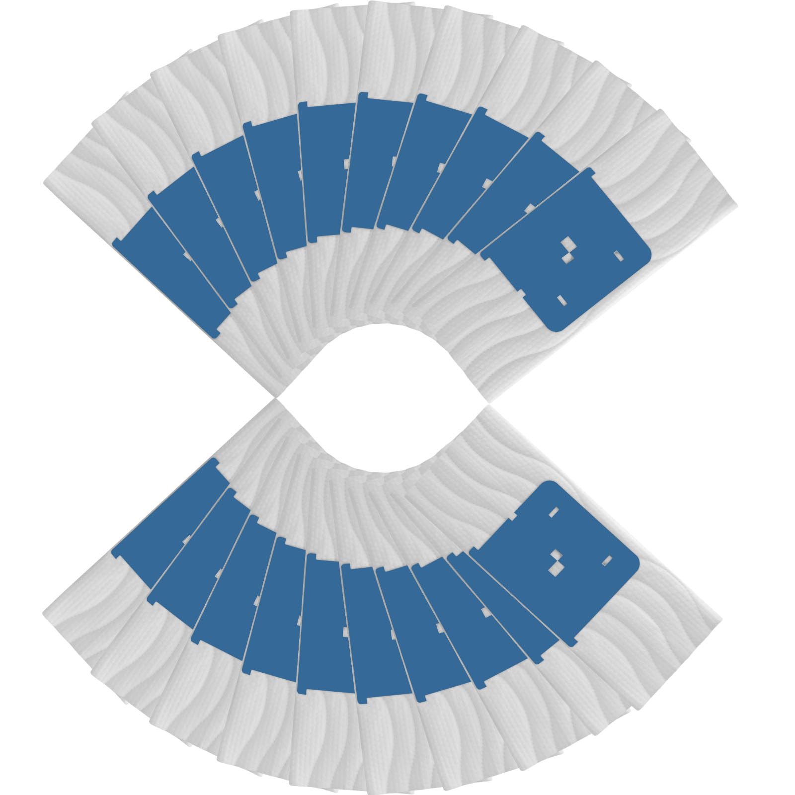 20 Pack M6 Disposable Wet Mopping Pads for iRobot Braava Jet M Series M6 6110 6112 6113 6012 Ultimate Robot Mop, Compare to Part # 4632824