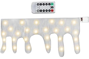 Christmas Snow Blanket with LED Lights