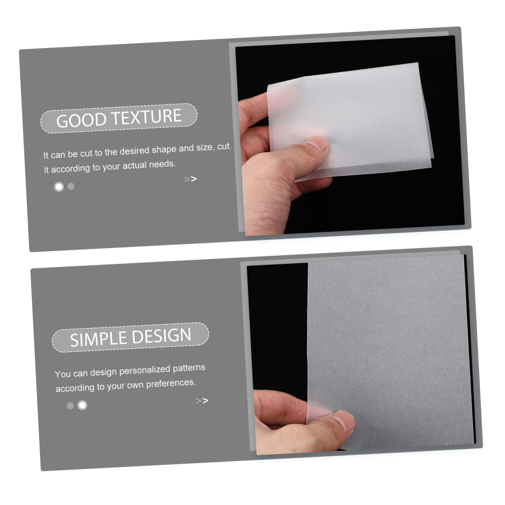 WEKAMOS 400 Hojas Papel de Transferencia Profesional para Dibujo Papel de Reutilizable de y Calcar de Alta Precisión