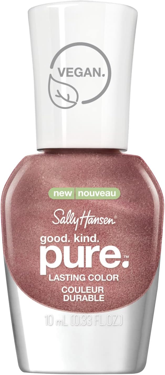 Good. Kind. Pure Vegan Nail Colour, Golden Quartz, 0.33 Fl Oz (Pack of 1), Packaging May Vary