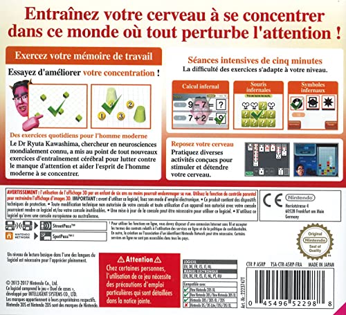 'infernal Programme D'entraînement Cérébral Du Docteur Kawashima 3ds - vue 4
