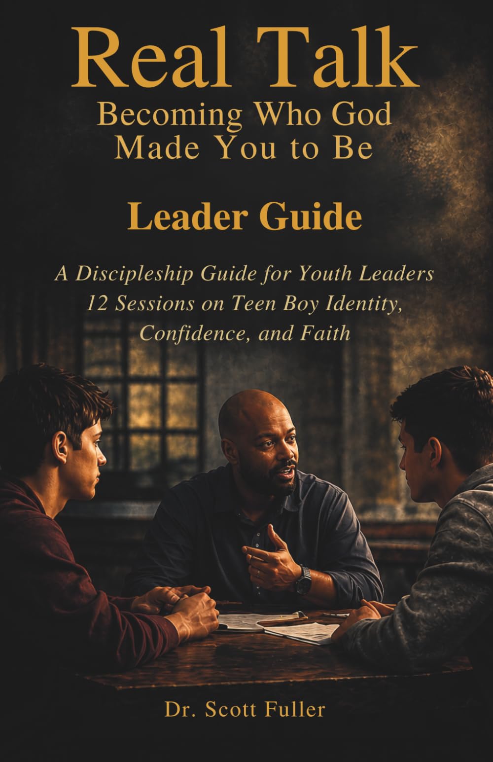 Real Talk: Becoming Who God Made You to Be Leader Guide: A Discipleship Guide for Youth Leaders: 12 Sessions on Teen Boy Identity, Confidence, and Faith (The Real Talk Series)