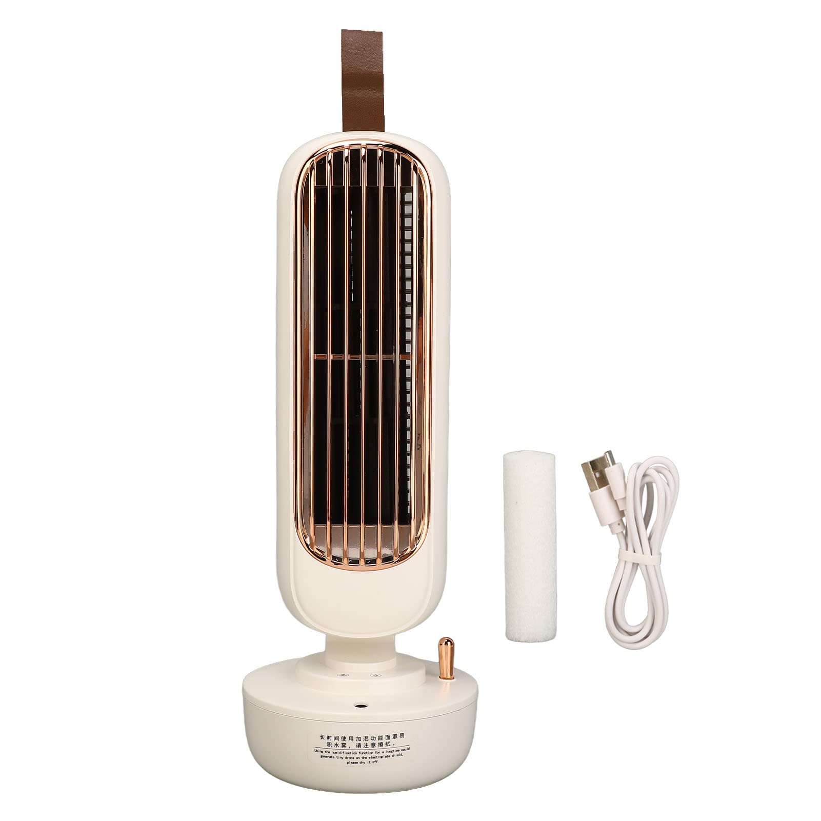 Ventilador de Torre de Mesa Ventilador de Columna silencioso Pequeño con Temporizador Ventilador Vertical 29 cm Altura Diseño Compacto portátil for Oficina en casa