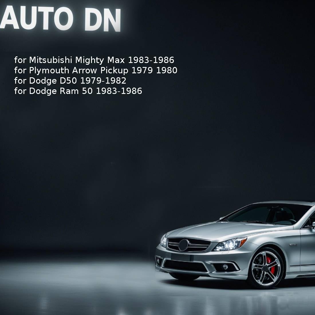 Front Upper Suspension Control Arm Shaft Kit for Dodge D50 1979 1980 1981 1982 for Dodge Ram 50 1983 1984-1986 for Mitsubishi Mighty Max 1983-1986 1 Pcs Replacement MB109539