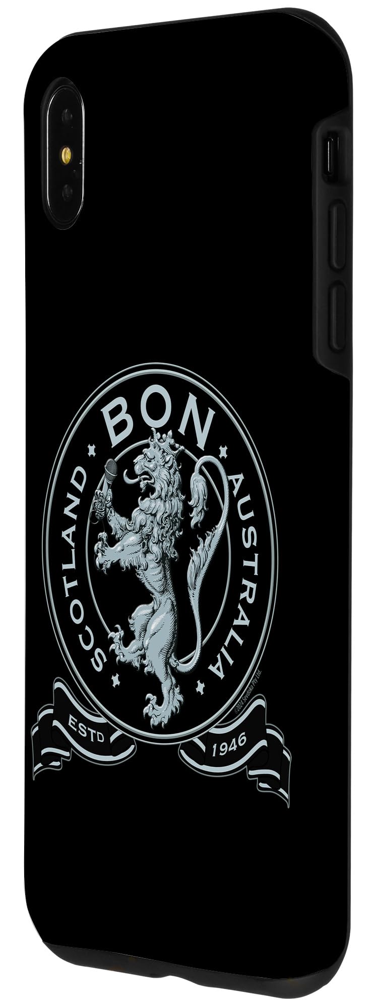 Bon Scott Est 1946 Scotland Australia Case for iPhone XS Max - Image 2