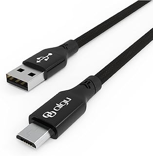 ALGU, Micro USB Cable, Micro USB Charging Cable, Micro USB, 3.0A Fast Charging and Data Transfer Cable, Ps4 Controller Charger, Micro USB Charger (6.6 Feet / 2.0 Metre)