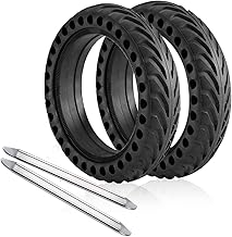 ANSENI Pneu Plein Pour Xiaomi M365, 1S, Essential, Pro, Pro2 - Roue Trottinette Electrique de Remplacement, Anti-dérapant, 8,5 Pouces