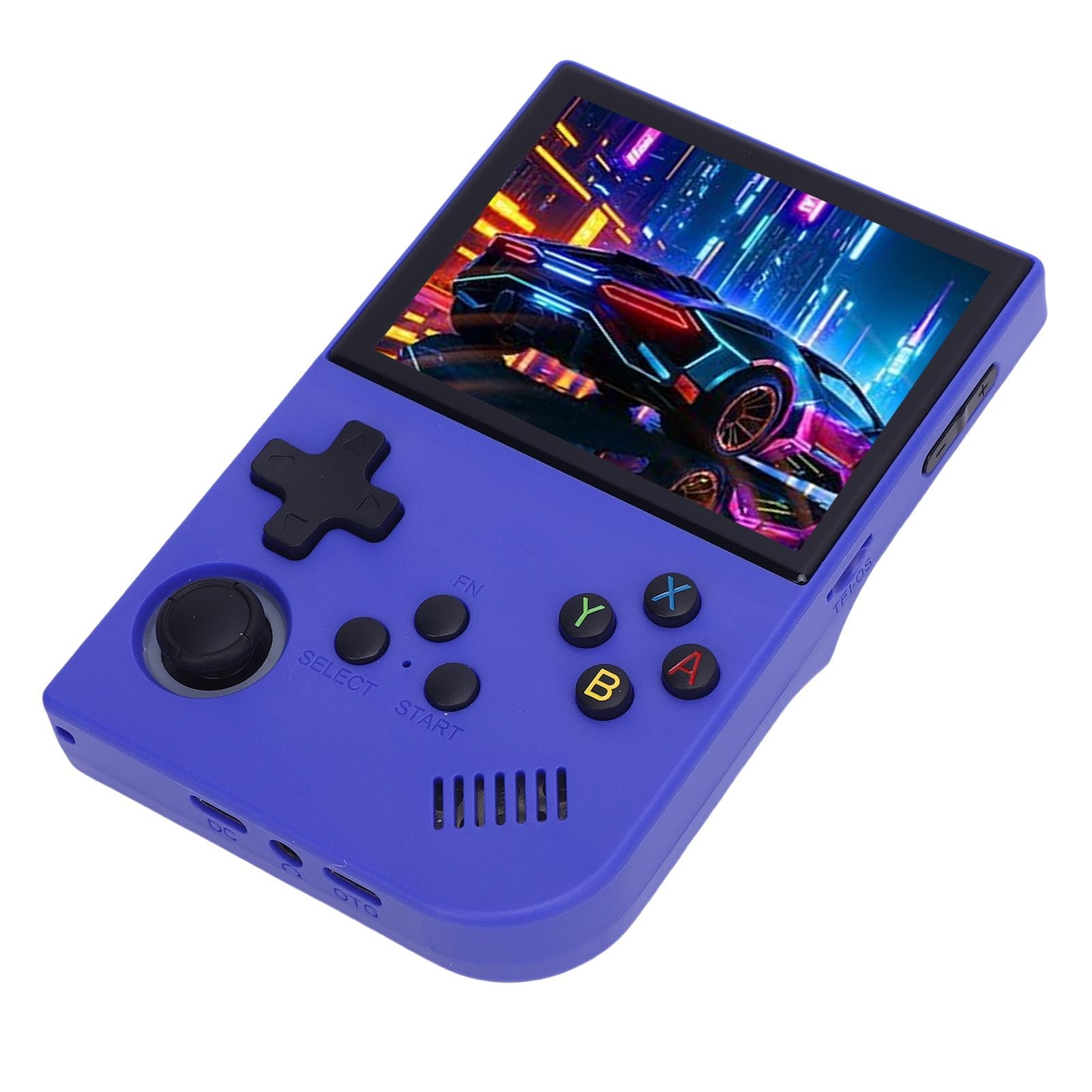 Tonysa Handheld Retro Gaming Console - Ponad 15 000 Wbudowanych Gier, Układ RK3326 z ARM Quad Core CPU, Wyświetlacz HD 3,5 ", Długa żywotność Baterii i Dźwięk Stereo (64G)