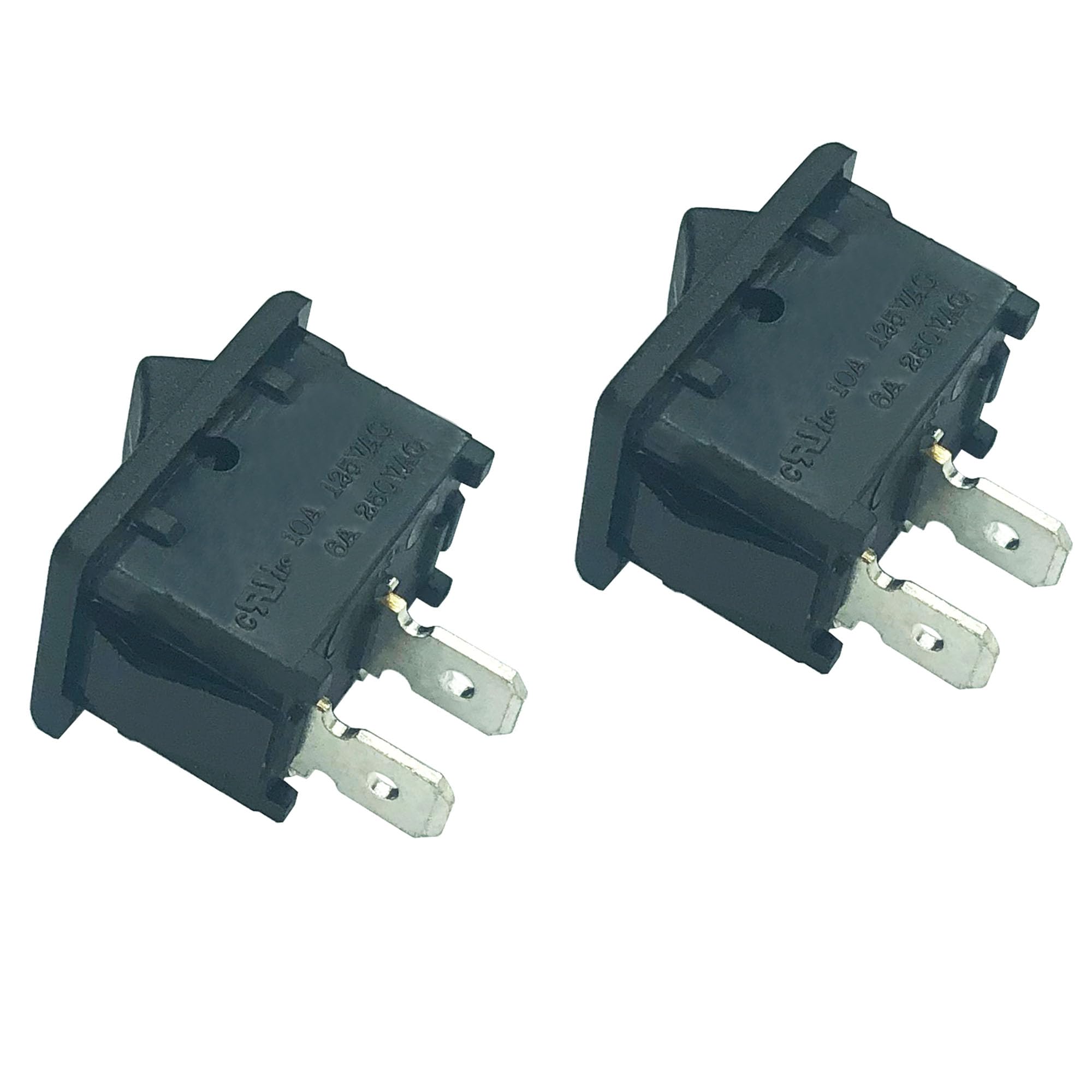 DTAIR 72002-02 Vacuum Switch Replacement for Oreck Buster B Handheld Vacuum Cleaner Rocker On-Off Switch O-050-082 430000966(Pack of 2)