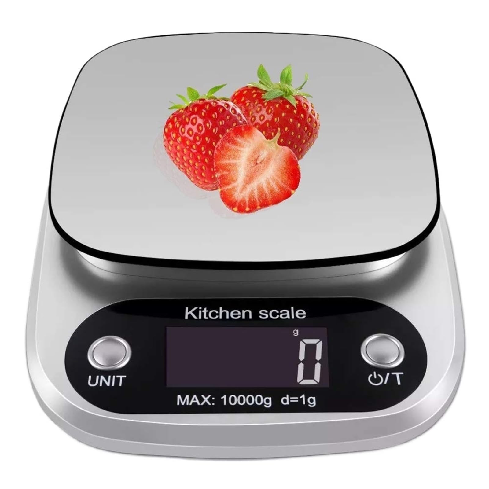 Báscula de cocina digital precisa de 1 pieza for cocinar y hornear - Capacidad de 22 lb(10KG)