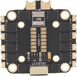 4 in 1 45A ESC for RC Drone, 45A Electronic Speed Controller with Double Hole Spacing for FPV RC Drone