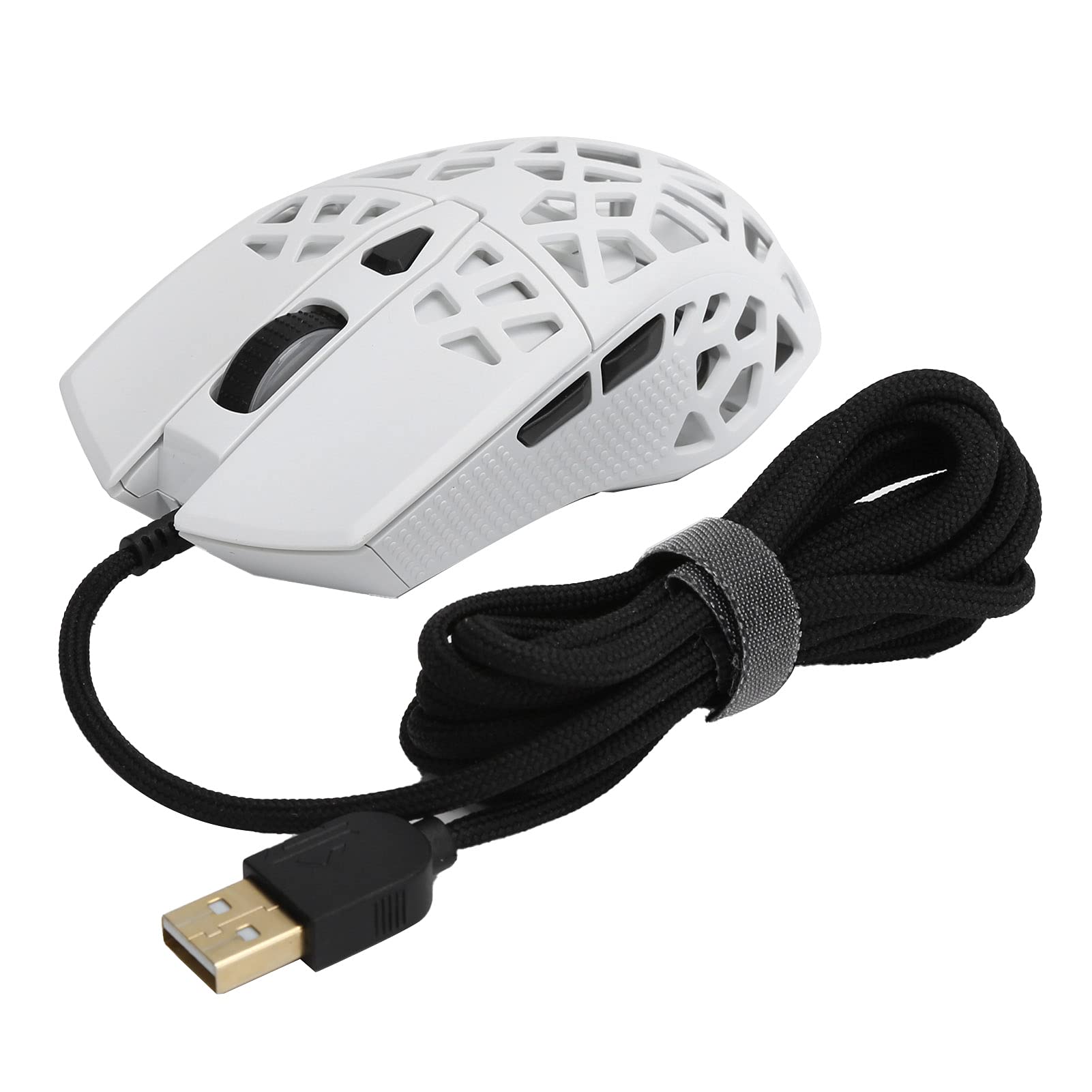 Yosoo Health Gear Souris Gamer, 6 Touches 200-12400 DPI Design Évidé