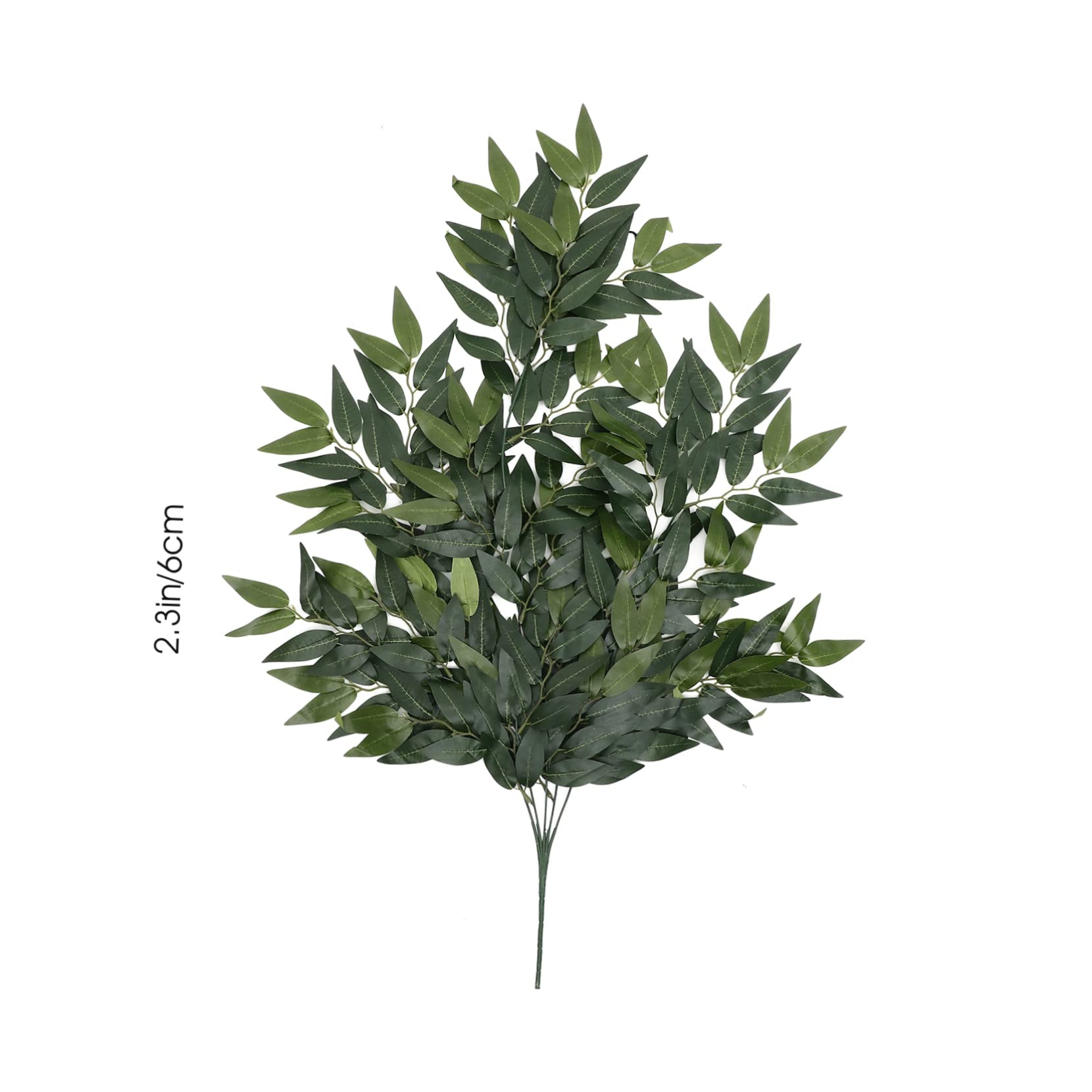 Alipis 3pezzi Eucalyptus Preserved Stem Shower Bundle Decorazione Per Artificiali Matrimonio e Composizioni Floreali Ramificazioni
