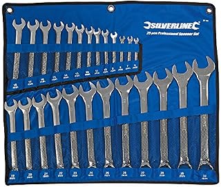 Silverline SP100 Combination Spanner Set 25pce 6 - 32 mm