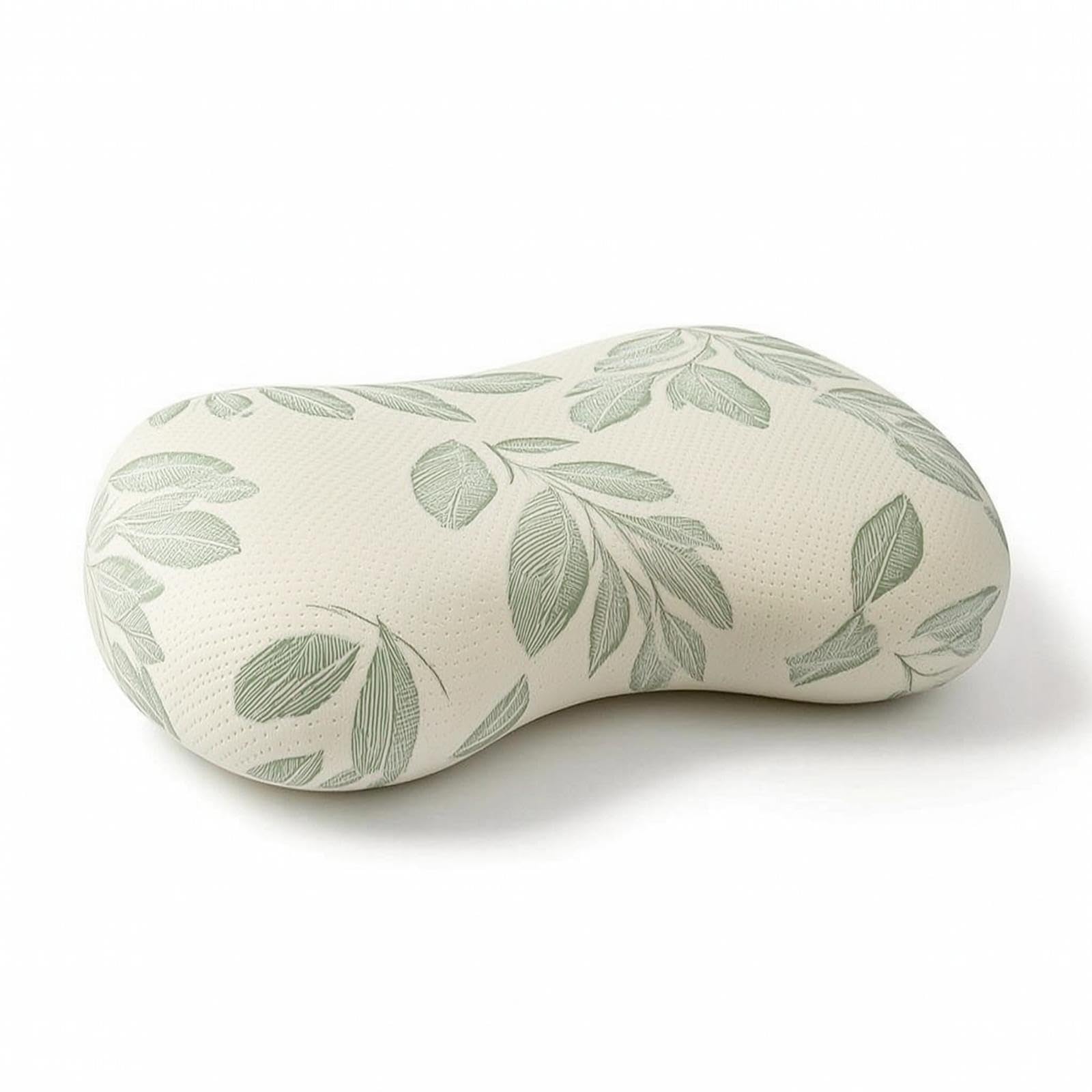 SNAPPSY Pillow with Jacquard Cover Slow Responsive Memory Foam Pillow Breathable Bedding for Side Sleepers, Bedroom, Guest Room, Travel Arc Pillow-image-40