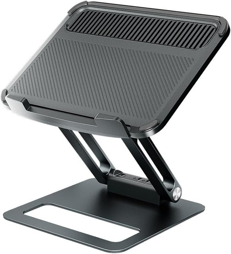 Laptop Stand Heat Sink Base Fan Aluminum Alloy Desktop Elevated Hub Dock Stand