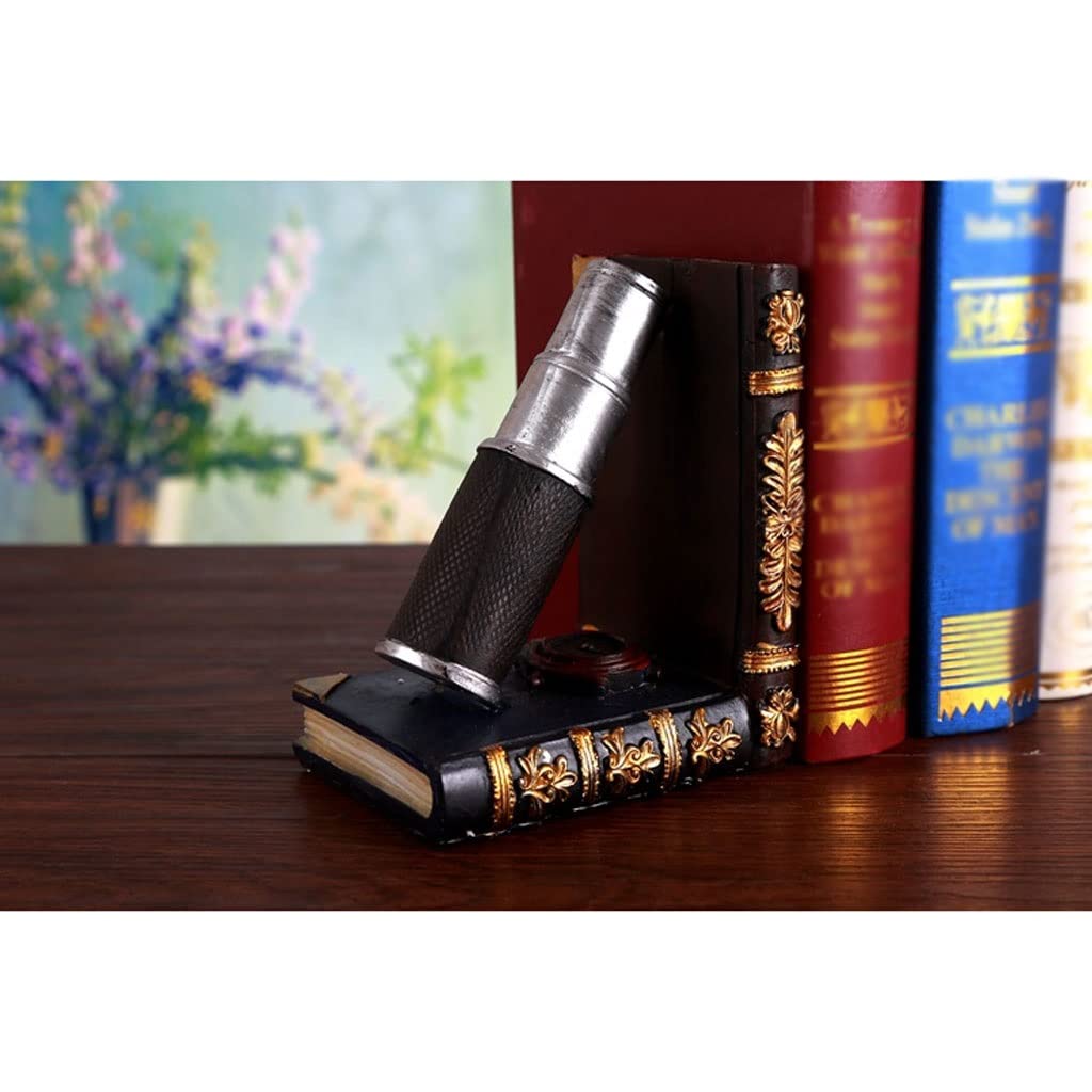 Buchstütze American Retro Globes Bookends Buchenden Harzbücher Seien Sie Studieren Dekorationen Ornamente Organisieren Buchungsbüro eingerichtet Schreibtisch Dekorative