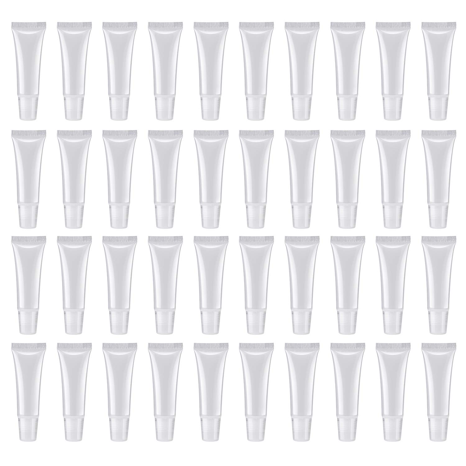 (100pcs/10ml) - 200Pcs 10ml Empty Tubes Lip empty lip gloss containers for Lip Gloss Balm Cosmetic