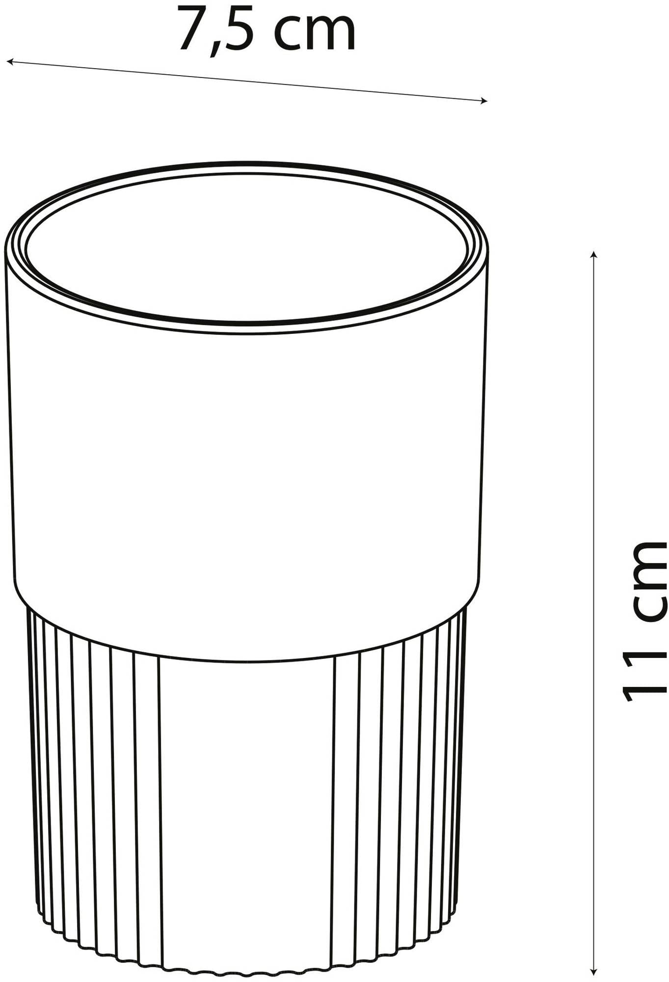 Sealskin Brave Toothbrush tumbler freestanding Black, B x H x T: 75 x 110 x 75 mm - Image 3