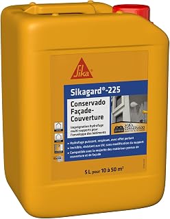 SIKA - Hydrofuge pour Façade et Toiture - Sikagard 225-5L