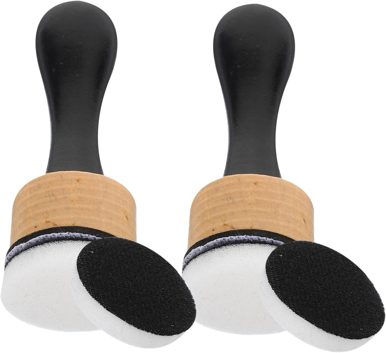 Sponge Paint Brush with Wooden Handle Mini Ink Blending Tool Art Sponges Painting Creative Tools