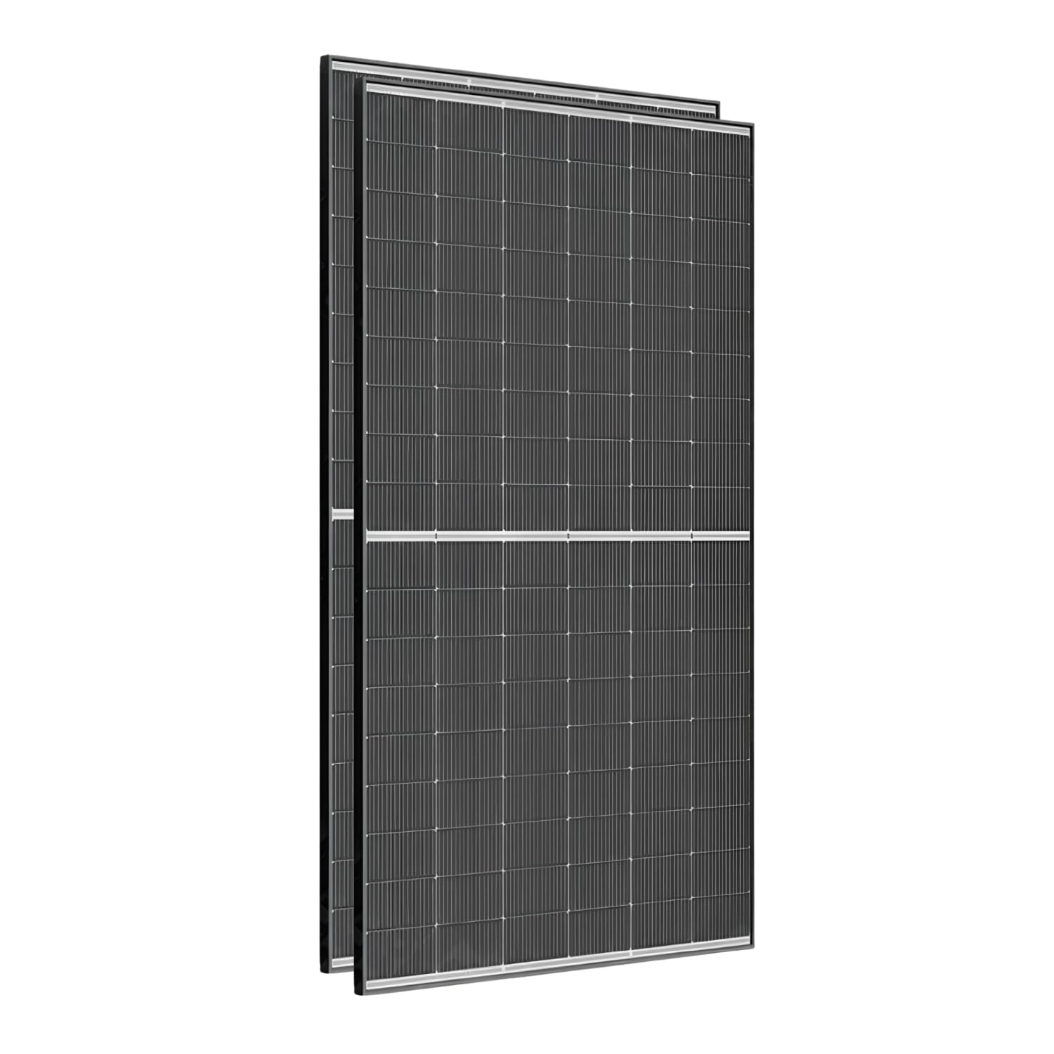 Lot de 2 panneaux solaires 500Wc Monocristallin Bifacial Bi-verre Transparent TrinaSolar – Haute Performance – Garantie 25 ans