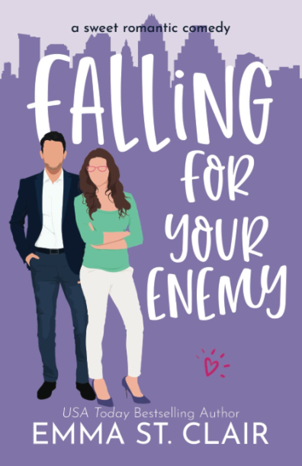 Falling for Your Enemy: a Sweet Romantic Comedy: 5 (Love Clichés Sweet RomCom)