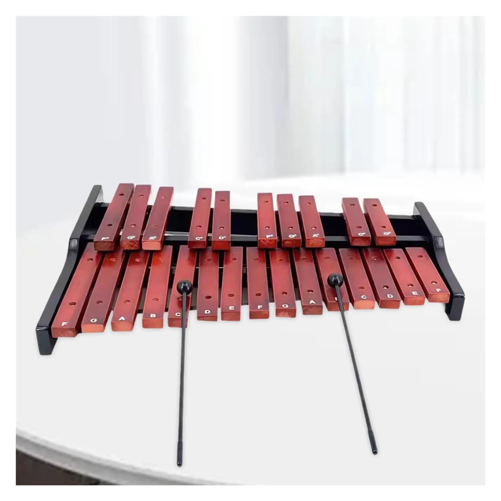 Xilófono Xilófono de madera de 25 notas for interpretación de clases de música(Color4)