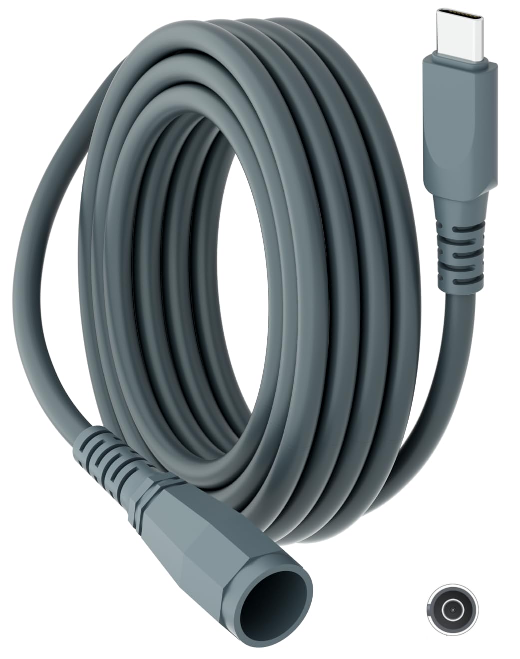 Kabel zasilający USB C do DC do Starlink Mini, PD 100W 18AWG Typ C Męski na DC Damski Przedłużacz do ładowania zasilania, wymienny adapter konwertera