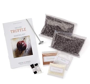 Deluxe Chocolate Truffle Making Kit! Make Your Own Chocolate Truffles! Melt-In-Your-Mouth Homemade Chocolate Truffles! Satisfy Your Sweet Tooth & Your Creative Side! Crafting Kits In Every Occasion!