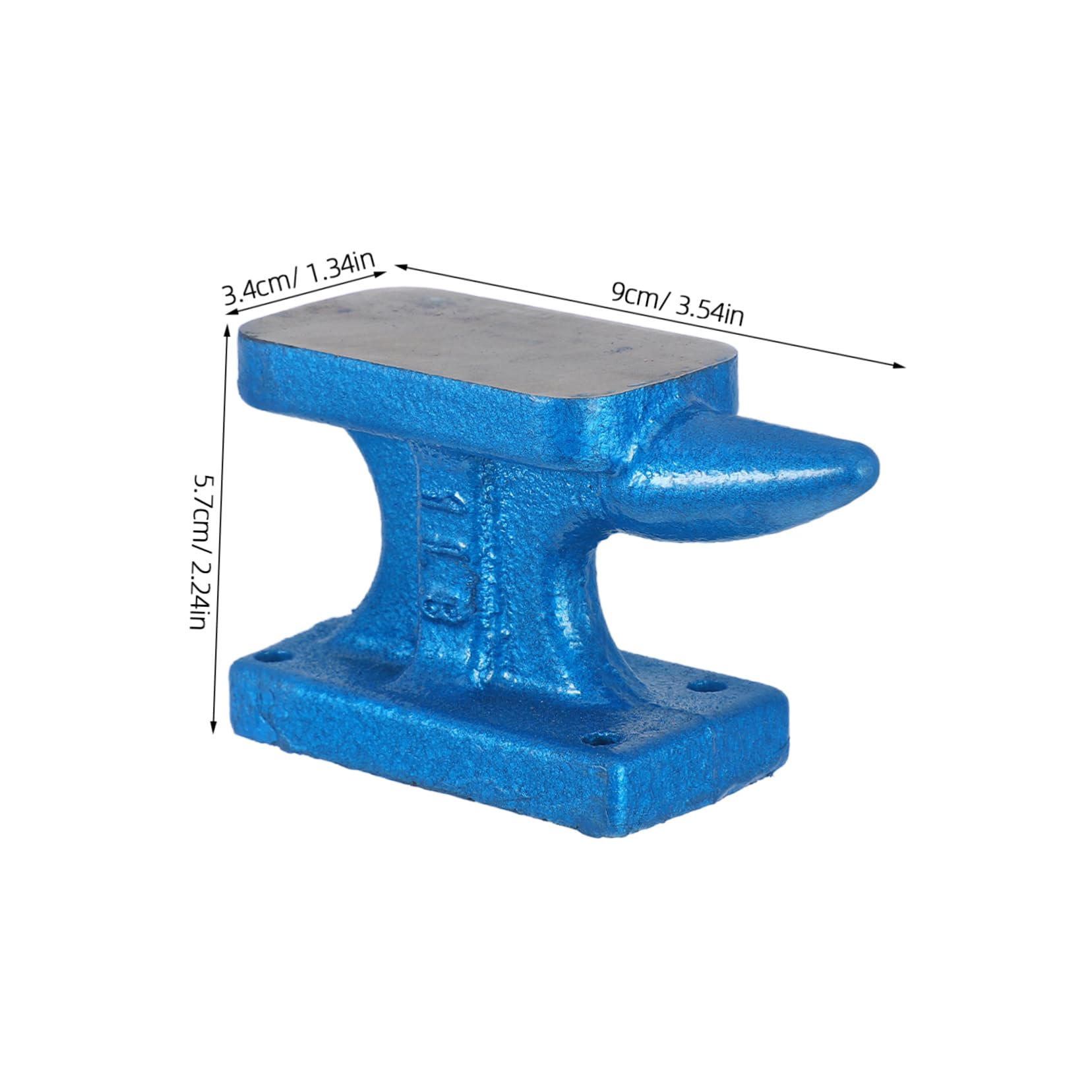 Gadpiparty Multi Function Reusable Horn Block Base for Jewelry Making Pad for Shaping Forming Flattening Metalworking Tasks