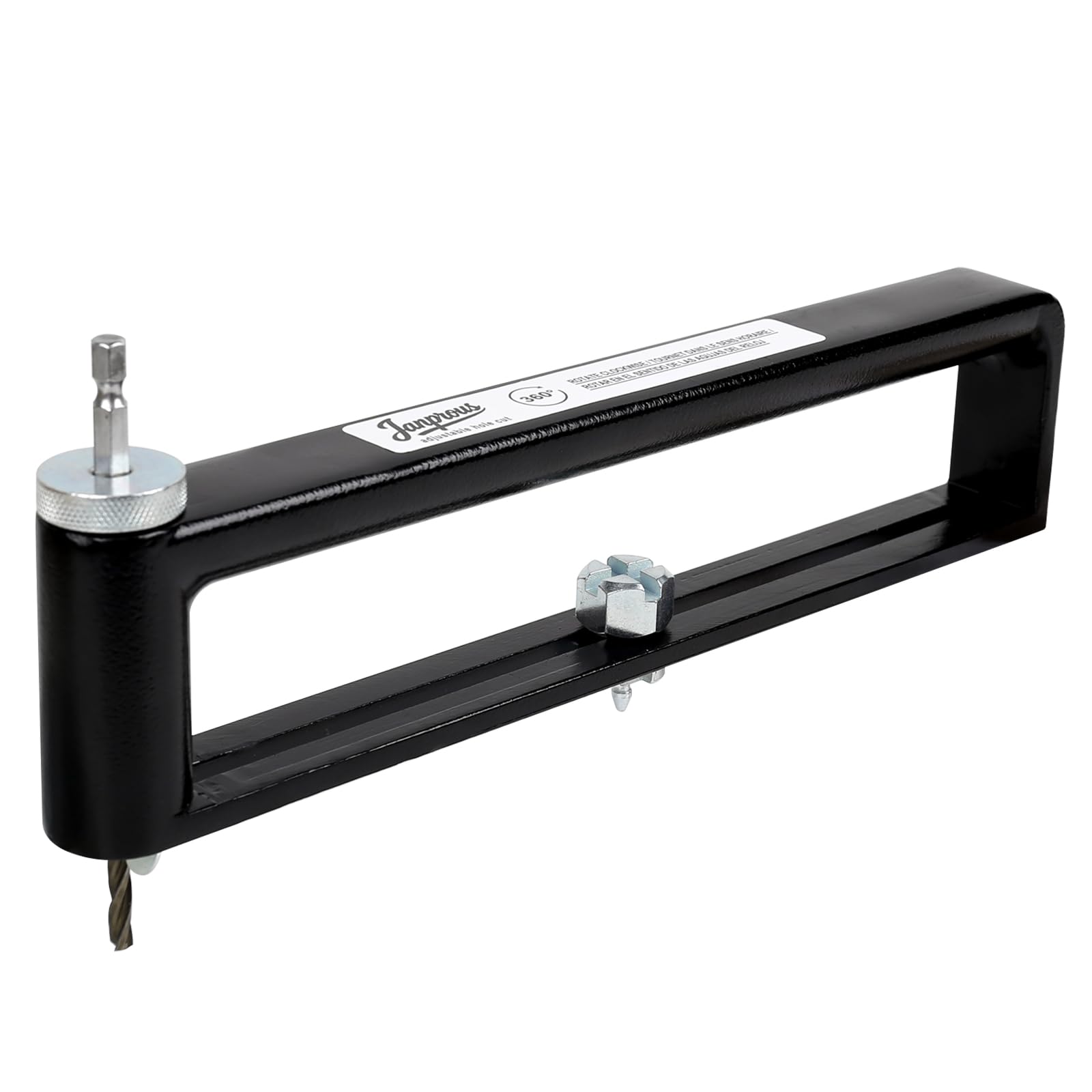 8923 Adjustable Sheet Metal Hole Cutter 2–20 Inch, Cuts Up to 20 Gauge Steel & 26 Gauge Stainless, Lightweight, Fast & Durable for HVAC & Ductwork