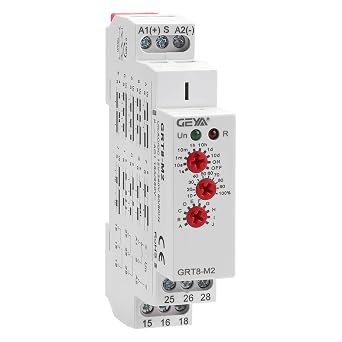 16A Multifunction Time Relay with 10 Function Choices AC/DC12V-240V RelayGRT8-M2,AC/DC12V240V