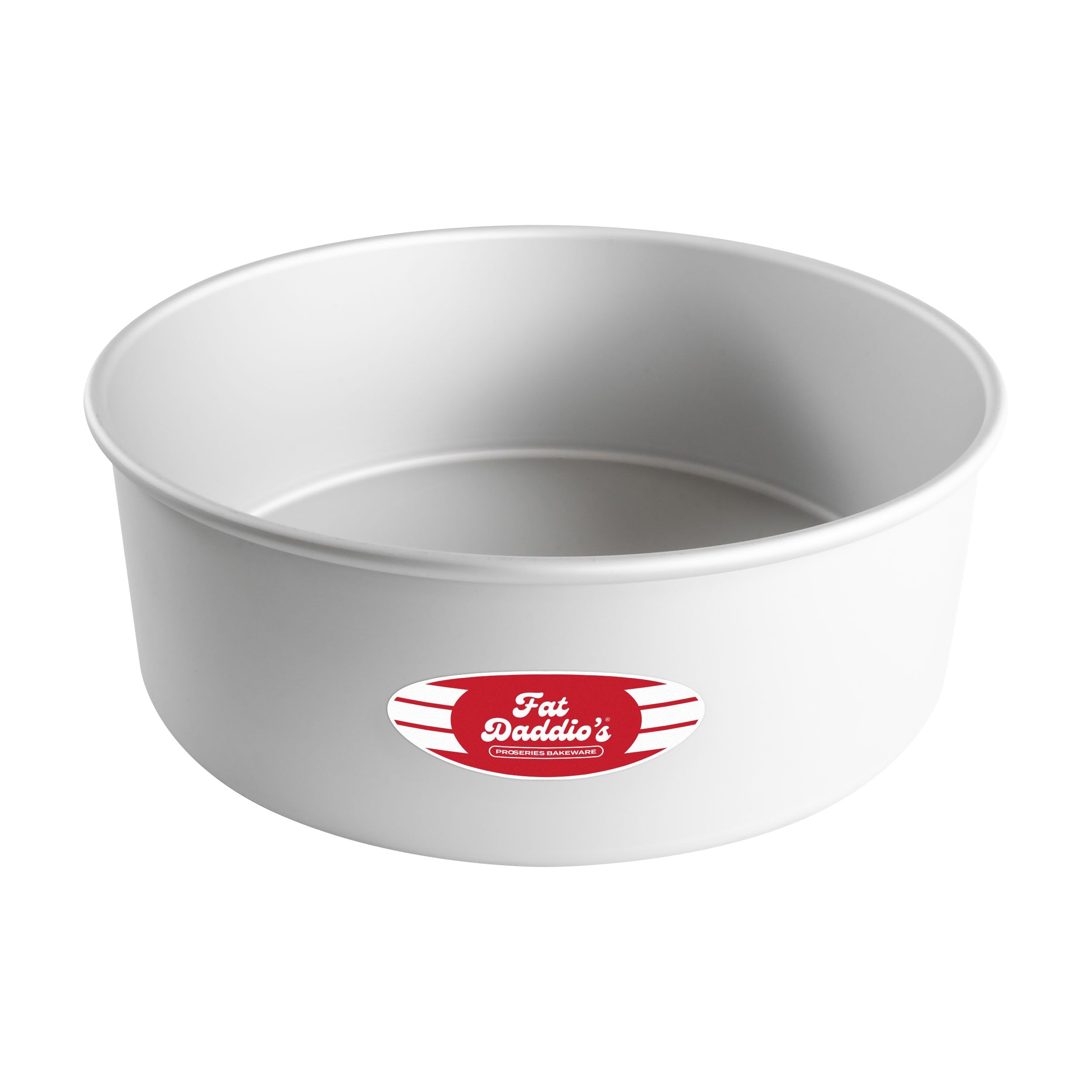 Fat Daddio's Anodized Aluminum Round Cake Pan, 10 Inches by 4 Inches