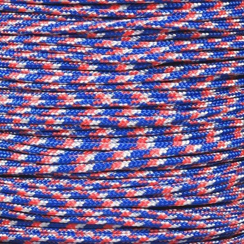 PARACORD PLANET 50 Feet Hanks Of 425 Paracord (3Mm) Made Of 100% Nylon Black, 50' - Image 3