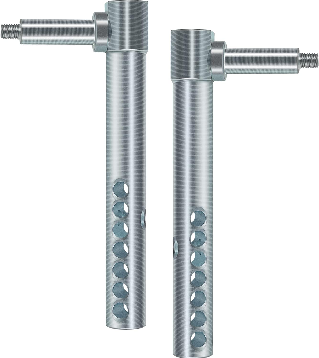 Yoursme AM131288 AM131289 Front and Rear Mower Deck Gage Wheel Arm for John Deere Mower Decks 48C 54C and 62C, Diameter 1”, Come with 1 Pair